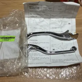08f81-mz8-100 Honda Oem Vlx Vt600c Shadow Chrome Lever Kit
