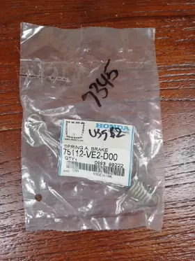 75112-ve2-d00 Honda Genuine Part Oem Brake Spring A Brand New Factory Sealed 75112-ve2-d00 Honda Genuine Part Oem Brake Spring A Brand New Factory Sealed