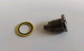 90120-zw1-003 Honda New Genuine Oem Oil Check Bolt Gearcase Drain Plug Outboard #2
