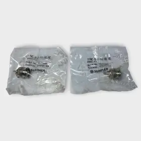 Tnc-50-2-113 Huber Suhner 11 Tnc-50-2-113/133 Ne Tnc Straight Body Crimp 50-ohm Lot Of 2