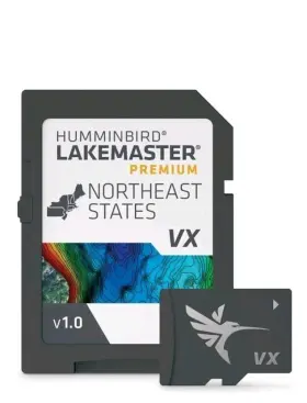 602007-1 Humminbird Lakemaster Vx Premium Northeast Microsd