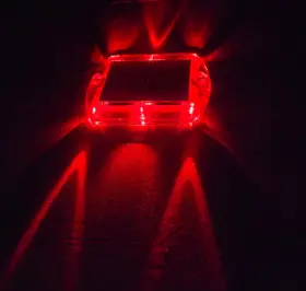 Hydro Glow 814347007048 S1r Ultra Thin Solar Light - Red