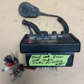 Ic-n502 Icom Good Used Icon Vhf Marine Radio Model