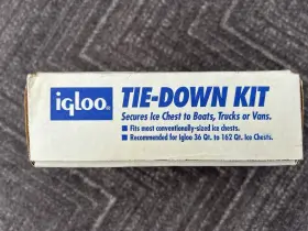 36-162 Igloo 9798 White Cooler Tie Down Kit Fits Quart Coolers #2