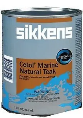 Iva3161 Interlux 76324 Cetol Marine Wood Finish Natural Teak