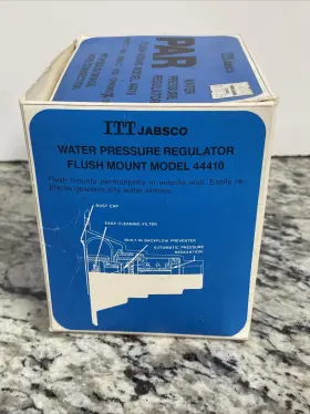 44410-1000 Itt Jabsco 91 Four Winns 365 Express Cruiser Boat Par Water Regulator Inlet #2
