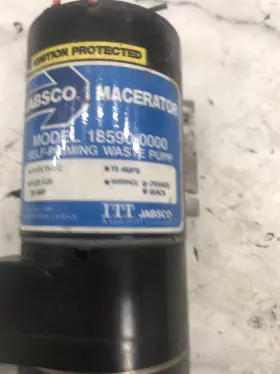 18590-0000 Jabsco 92 Bayliner Avanti 3355 Sunbridge Boat Marine Macerator Waste Pump #2