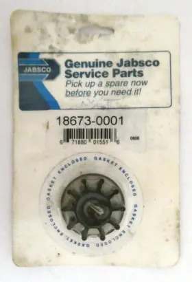 18673-0001 Jabsco Impeller Kit New Old Stock 18673-0001 Jabsco Impeller Kit New Old Stock