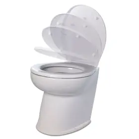 58020-3012 Jabsco Deluxe Flush 12v Electric Marine Toilet With Soft Close Lid 58020-3012 Jabsco Deluxe Flush 12v Electric Marine Toilet With Soft Close Lid