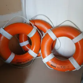 Jb-20 Jim Bouy Gx-20 Lot 3 - 20 Inch Life Ring Commercial Type Iv P.f.d. Used
