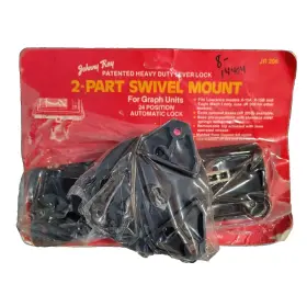 Jr-206 Johnny Ray 2 Part Swivel Mount 360 Degree Ratchet For Graph Units Jr 206 Marine