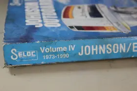 0-89330-010-1 Johnson Used Johnson/evinrude Outboard Tune Up And Repair Manual For L3 V4 &v6 1973-1990 #2