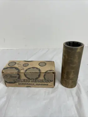 Johnson 3/8 1/8 1/2 Duramax Marine Cutless Bearing Brass Bond 1 Inch X 2 5