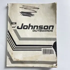 433276c Johnson Outboards Model 9.9/15 Boat Engine Ownersft Manual 1989 Edition