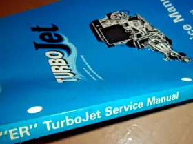 502138 Johnson Oem 1994 Johnson/e Outboard Turbo Jet Service Manual 90 115 P/n #3