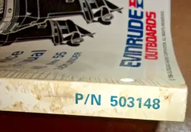 503148 Johnson Oem 1994 Johnson/e Outboard Service Manual 40-55 2-cylinder P/n #2