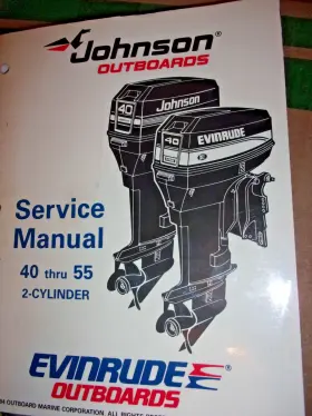 503148 Johnson Oem 1994 Johnson/e Outboard Service Manual 40-55 2-cylinder P/n