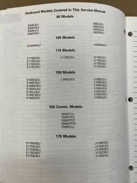 90-175 Johnson 507268 Oem 1997 Evinrude Service Manual 60 Lv P/n Pre-owned #3 90-175 Johnson 507268 Oem 1997 Evinrude Service Manual 60 Lv P/n Pre-owned #3