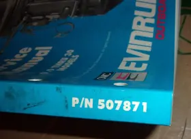 507871 Johnson Oem 1989 Johnson/e Outboard Service Manual 9.9-30 Models P/n #3