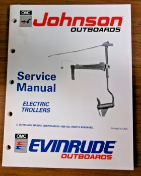 507944 Johnson Oem Outboard Service Manual Electric Trollers Pn