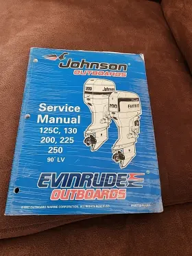 125c-250 Johnson 520212 Oem 1997 Johnson/e Outboard Service Manual 90 Lv P/n