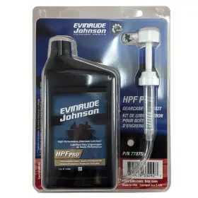 0778754 Johnson Evinrude Brp Omc 778754 Hpf Pro Gearcase Lubricant Kit With Pump 32 Oz
