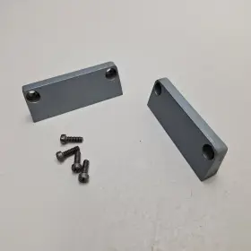 0316055 Johnson Evinrude Omc 50hp Mounting Bracket Rear Covers Set Of 2 Blue Oem 316055 #2