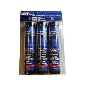 0775616 Johnson Evinrude Omc Oem Triple Guard Grease 3pk 3oz Tubes