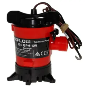 32703 Johnson Pump Spxflow 750 Gph 12v Cartridge Bilge With Deutsche Connector B4