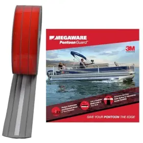 30540 Keelguard Megaware Pontoonguard 40 Gray #2