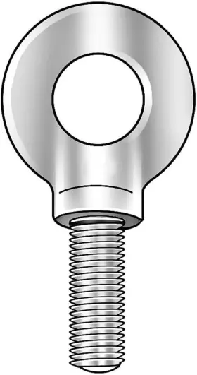 K-2030 Ken Forging K2030 Shoulder Pattern Eyebolts 1-8 Inch X 2-1/2