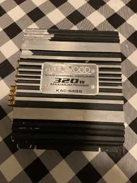 Kac-649s Kenwood 4 Channel Amplifier 320 Watt