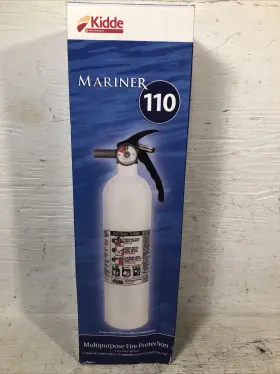 Kidde 047871270033 Mariner 110 Boat Fire Extinguisher 1-a 10-b C Liquids And Elect. Commercial