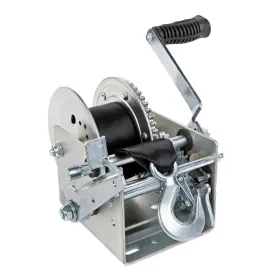 758011 Kimpex 2500 Lbs Heavy Duty Two Speed Hand Winch With Strap
