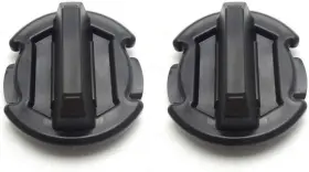 Kiwi Master 758574193061 2 Pcs Floor Drain Plug Twist Trap Seal For 2014-2023 Polaris Rzr Black