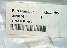 359874 Kohler Snap Ring #3