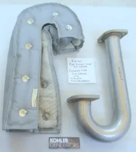 Gm28705-gm28705 Kohler A49 Gm28705 Pipe Blanker Wrap And Gm28534 Exhaust Oem Used Boat Part