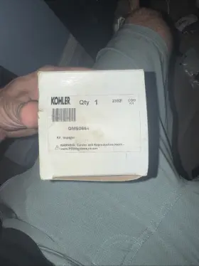Gm50644 Kohler Oem Impeller Kit