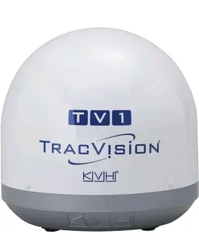 01-0372 Kvh Tracvision Tv1 Empty Dummy Dome Assembly