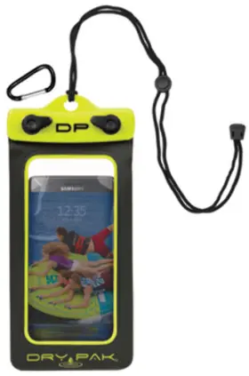 Dp-47ll Kwik Tek Dry Pak Smart Phone Gps Mp3 Case-dry 4 Inch X 7 Lemon Lime