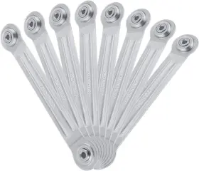 L Continue 713072779056 8 Pack Glider Bracket Hardware Center Distance Bright Galvanizing