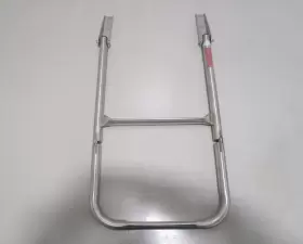 Gb697558875 Larson 1990 All American 190 Boat Fold Up 2 Step Aluminum Swim Ladder 23 Inch