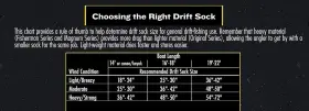 Dcss40 Lindy Drift Control Sock Boat Bag Parachute 40 Inch Original Series #2