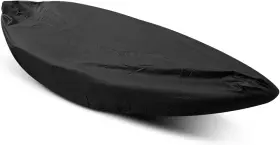 4.1-4.5m Lixada 0786959668683 Kayak Cover Waterproof Suitable For 13.4-14.7ft Black