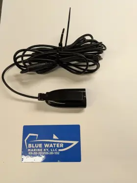 003-21727-00 Lowrance Splitshot Skimmer Transom Mount Transducer Black Boat