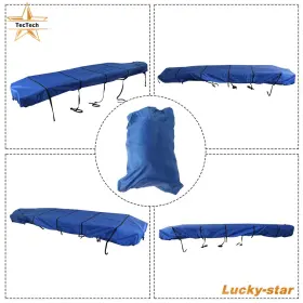 Luc4266525 Lucky-star-club For Jon Boat Cover- Water Proof Heavy Duty Trailerable Cover-blue 16ft