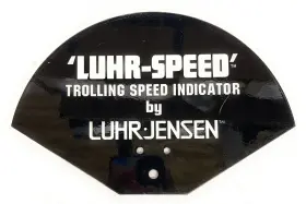 9000-000-0000 Luhr Jensen Speed Troll-speed Indicator As-is #2