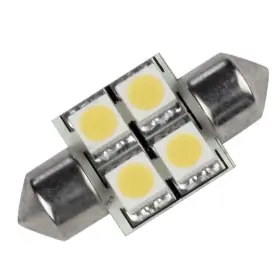 Llb-202c-21-00 Lunasea Lighting 894953001357 Pointed Festoon 4 Led Light Bulb - 31mm Cool White