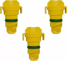 Kx6z6730b Luvbestaken 3 Pcs Oil Drain Plug Fit For Ford F-150 2015 2016 2017 2018 2019 2020 2021