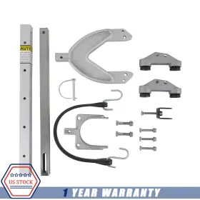 400-rb Makmeotorgreat 632484502857 New 27-36 Inch Adjustable Transom Saver Composite Head Holds Engine
